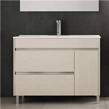 Mueble con lavabo 80 Crema Caprera TEGLER