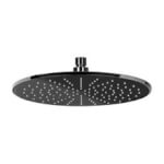 Rociador 30x30cm redondo negro titanio Rainsense Roca