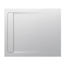 Plato de ducha 100x80cm blanco roto Aquos Roca