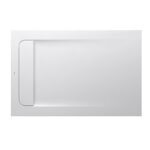 Plato de ducha 100x70cm blanco Aquos Roca