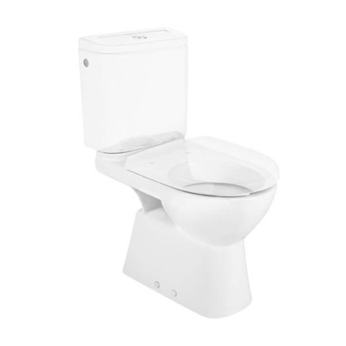 Taza para tanque bajo salida vertical Access Roca