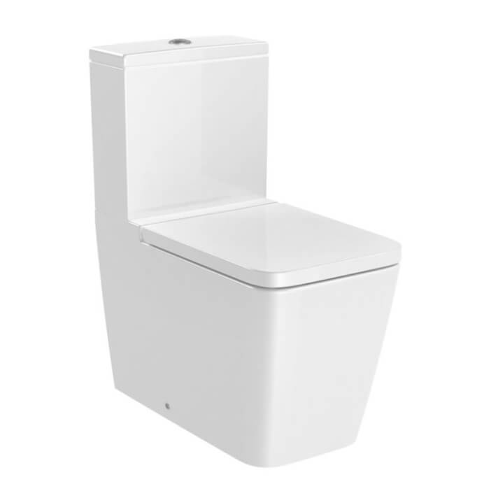 Inodoro Rimless completo Inspira Square Roca 