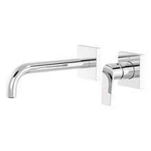 Grifo de pared para lavabo de 2 centros 22cm PROJECT TRES
