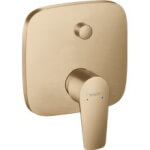 Grifo de ducha monomando empotrado cobre cepillado Talis Hansgrohe