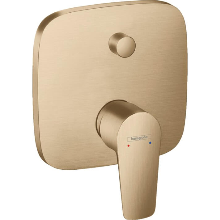 Grifo de ducha monomando empotrado cobre cepillado Talis Hansgrohe