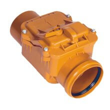 Válvula anti-retorno de montaje horizontal River Solfless