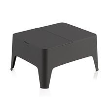 Mesa auxiliar con almacenamiento antracita Alaska SHAF