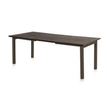 Mesa extensible de color wengué Legno SHAF