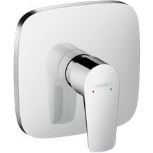 Grifo de ducha monomando empotrado cromado Talis E Hansgrohe