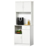 Mueble auxiliar de cocina alacena blanco Homcom