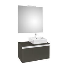 Pack mueble 90 cm gris mate Heima Roca