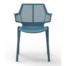 Juego de 2 sillas azul retro Ikona Resol