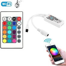 Controlador wifi para tiras LED 12V/24V RGB