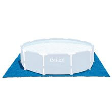 Tapiz protector de suelo para piscinas azul Intex
