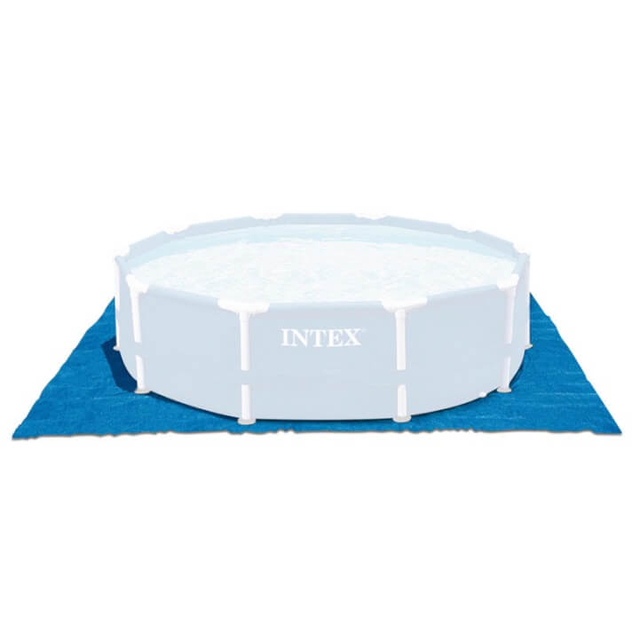 Tapiz protector de suelo para piscinas azul Intex