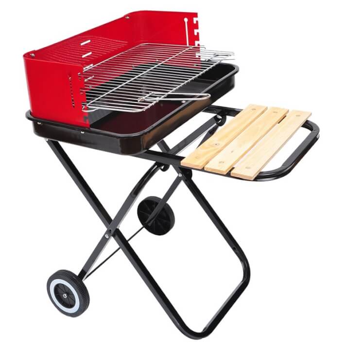 Barbacoa Grill Parrilla plegable 57x64x83 Outsunny