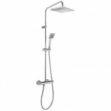 Conjunto de ducha termostática ECO Flat-Tres cuadrado