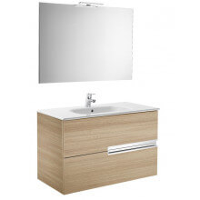 Mueble Pack roble 90cm Victoria-N Roca