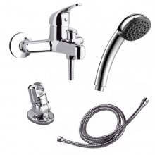 Grifo para bañera con kit de ducha Panam