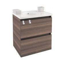 Mueble con lavabo porcelana 60cm Fresno B-Box BATH+