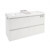 Mueble con lavabo resina 2 senos 120cm Blanco B-Box BATH+