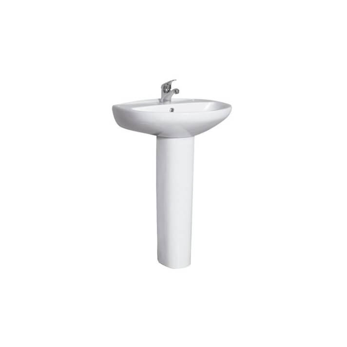 Lavabo con pedestal Ideal