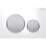 Pulsador Sigma20 Blanco-Cromo