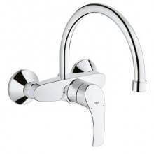Grifo de fregadero Grohe Eurosmart Mural