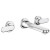 Grifo Batería de lavabo de pared S Grohe Veris