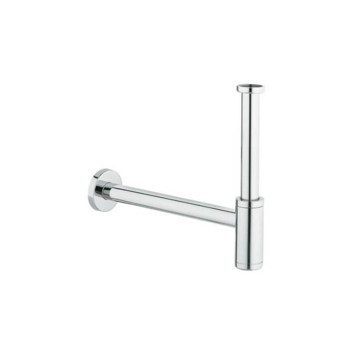 Sif&oacute;n de lat&oacute;n cromado para lavabo Veris Grohe