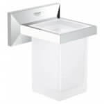 Soporte con vaso de cristal Grohe Allure Brilliant