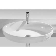 Lavabo semiencastrado Gala Óvalo 63,5 x 39 cm