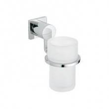 Soporte con vaso de cristal Grohe Allure