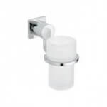 Soporte con vaso de cristal Grohe Allure
