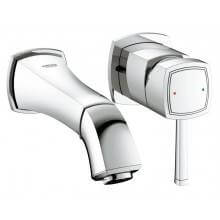 Grifo de lavabo mural S Grohe Grandera