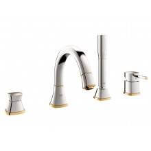 Grifo combinación para baño Grohe Grandera Oro