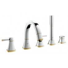 Grifo combinación para baño Grohe Grandera Oro