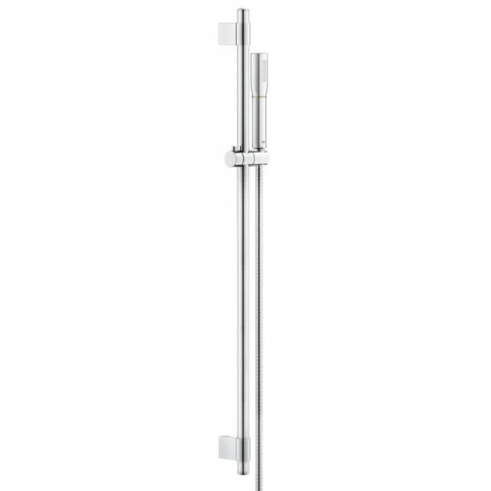 Conjunto de barra de ducha y teleducha Grohe Grandera Oro