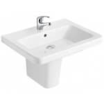 Lavabo semipedestal Gala Street Square 55 x 45 cm