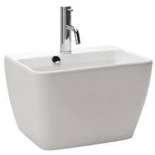 Lavabo mural Emma Square 48x37,5cm pedestal