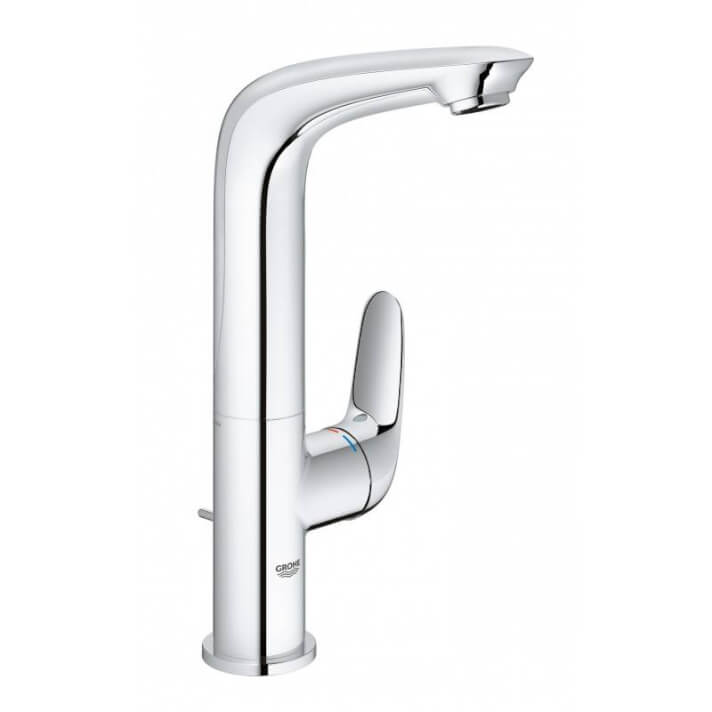 Grifo de lavabo L de palanca s&oacute;lida Grohe Eurostyle