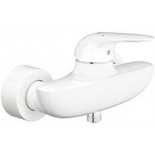Grifo de ducha de palanca sólida Moon White Grohe Eurostyle