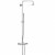Columna termostática de ducha con aislante térmico Grohe Rainshower System 210