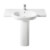 Lavabo con pedestal Meridian 70x46cm Roca
