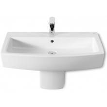 Lavabo semipedestal Hall 75x49,5cm Roca