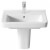 Lavabo semipedestal Dama 50x32cm Roca