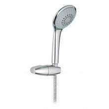 Set con soporte de ducha y teleducha Grohe Euphoria 110 Champagne