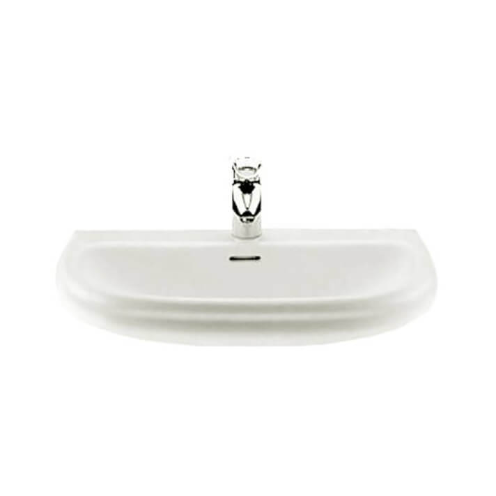 Lavabo mural Dama Retro 70x56cm Roca