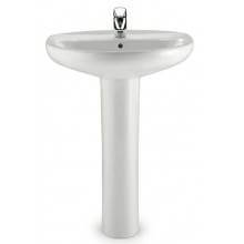 Lavabo con pedestal Victoria 52x41cm Roca
