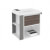 Mueble con lavabo resina 60cm Blanco-Fresno/Gris B-Smart BATH+